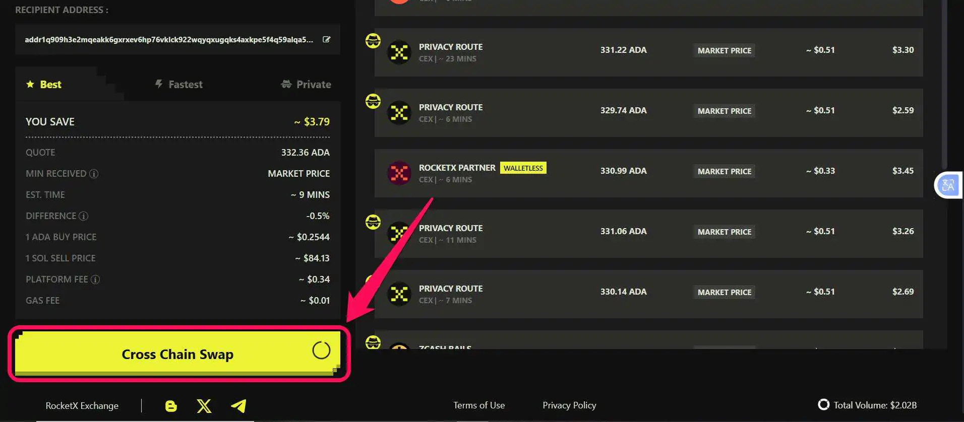 Bridge Assets From Solana to Cardano