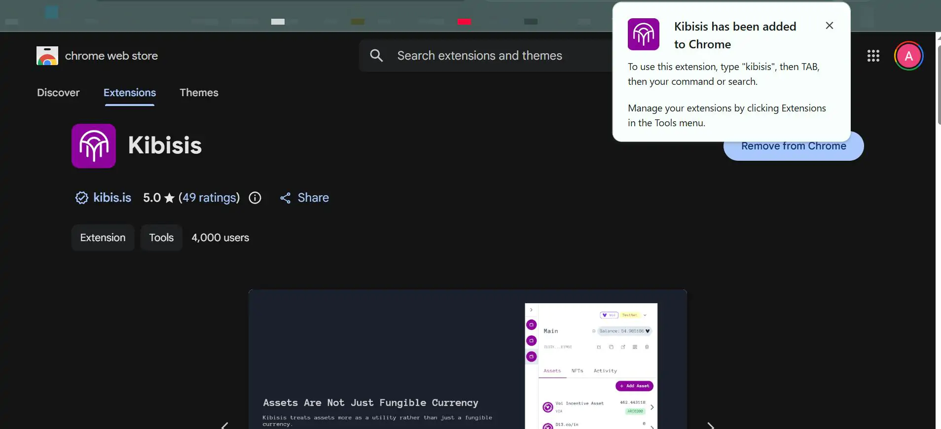 Get Started With Kibisis Wallet