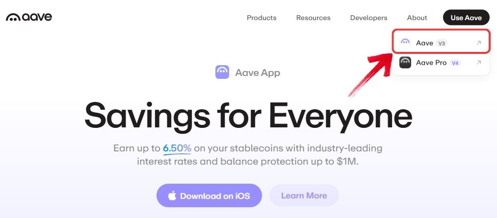 stake AAVE tokens