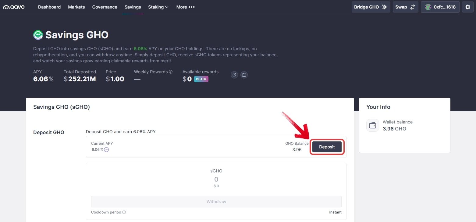 stake AAVE tokens