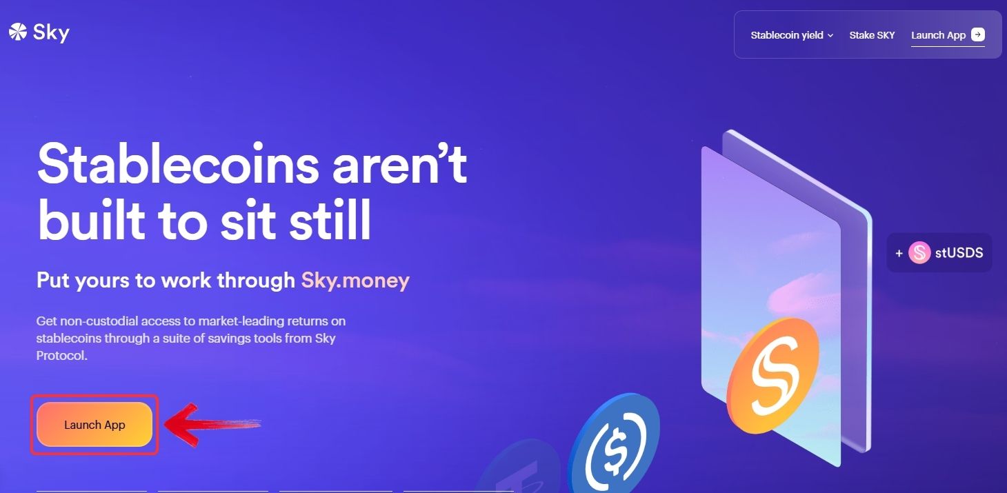 stake SKY tokens