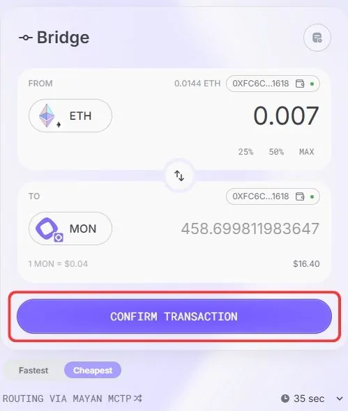 bridge to monad